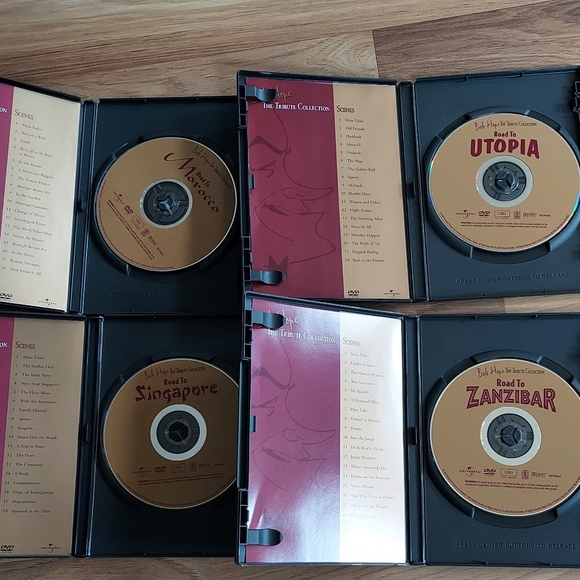 Bob Hope The Road Show Series Box Set DVD 2002 4-Disc Set - Picture 4 of 7